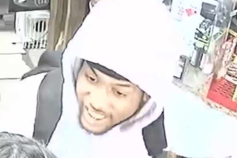 Fort Worth police released security footage of a man they say killed a dog during a robbery...