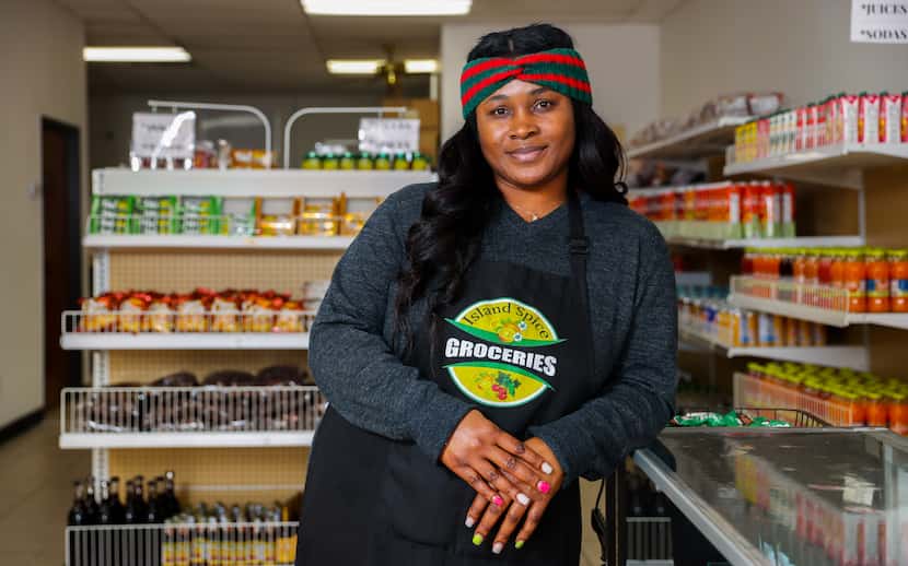 Karen Daley co-owns Island Spice Groceries in Dallas with her mom.