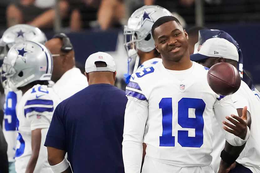 El receptor de los Cowboys de Dallas. Amari Cooper, sorprendió a algunos de sus compañeros...