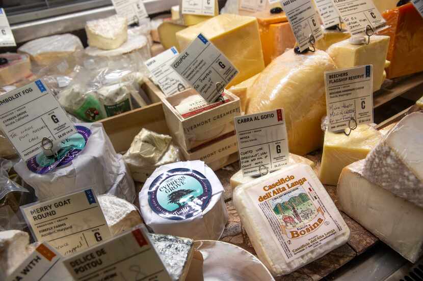 Caseificio Dell'Alta Langa Robiola Bosina (right) is among the European cheeses that will...