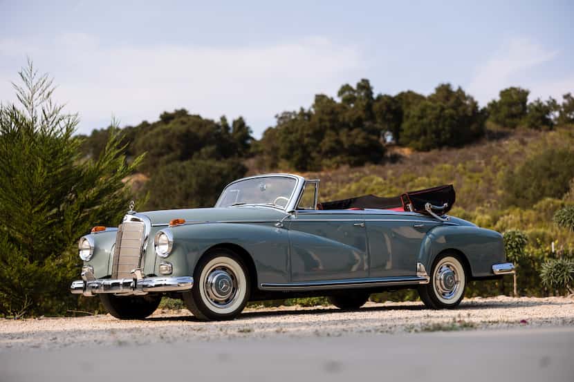 A rare 1959 Mercedes-Benz 300 D Cabriolet custom-ordered and owned by American jazz great...