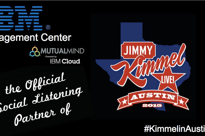  Addison-based MutualMind is providing the social listening tool for the Jimmy Kimmel show...
