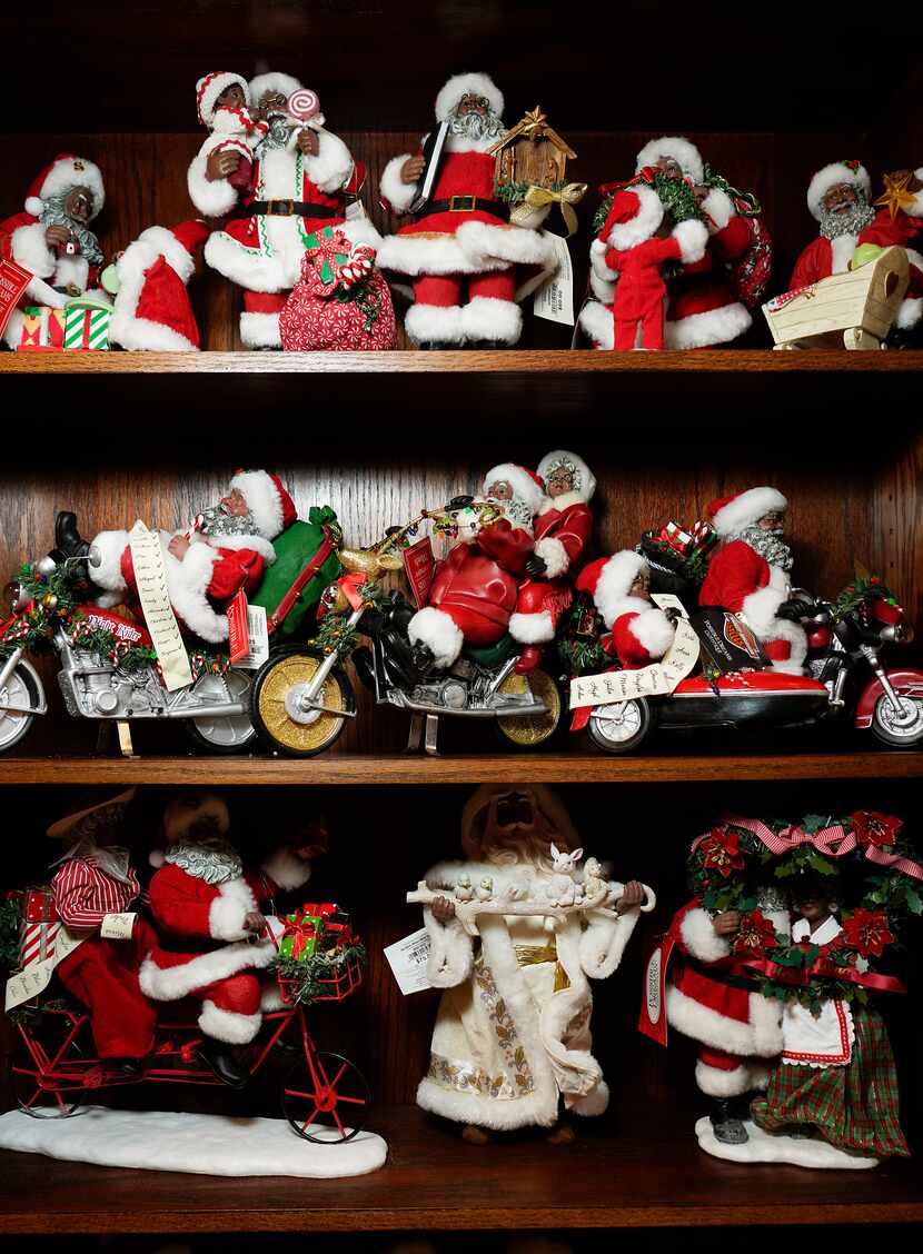 Hamilton's collection of Black Santas numbers about 500 and counting  — and she has not...