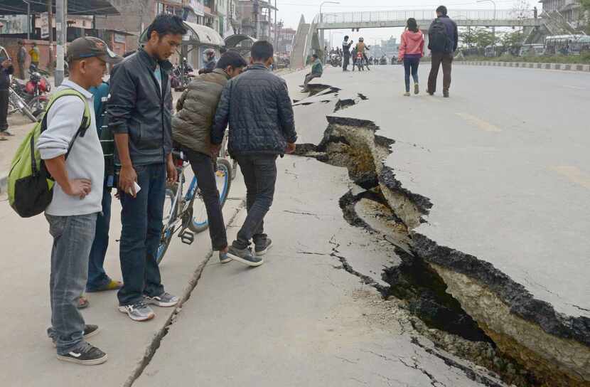 
The quake cracked city streets in Kathmandu, but tens of thousands of people flocked to the...