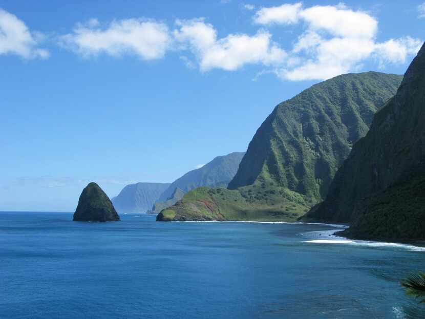 
There’s not much in the way of beaches on the east side of the Kalaupapa Peninsula, where...