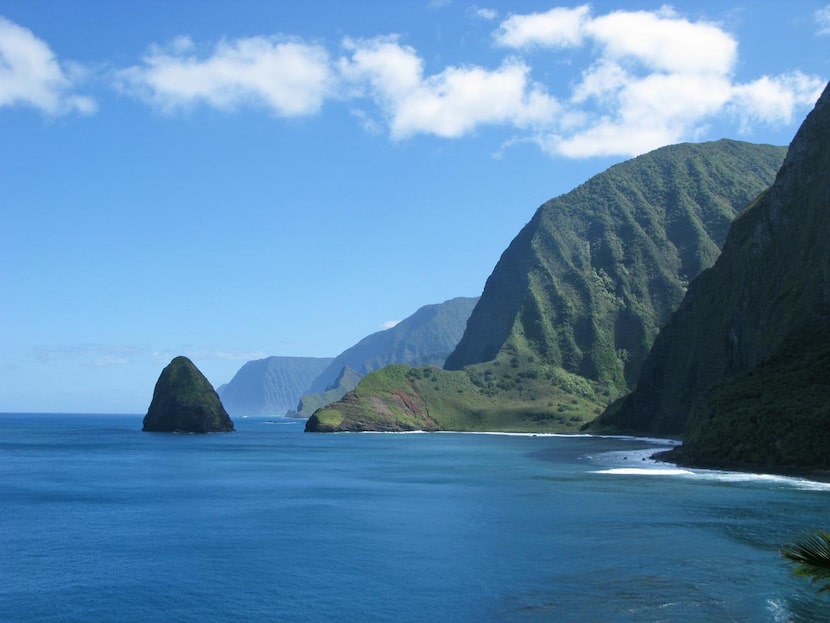 
There’s not much in the way of beaches on the east side of the Kalaupapa Peninsula, where...