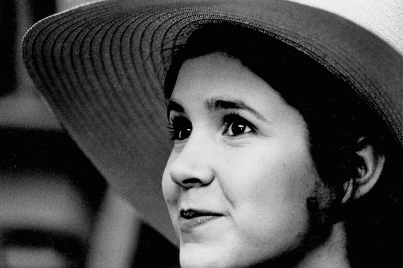 Carrie Fisher in 1973, age 16. (AP Photo/Jerry Mosey, File)
