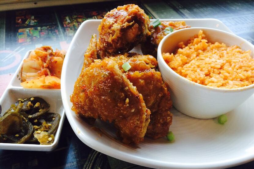 We don't know your mama, but bbbop Seoul Kitchen says this is Not Your Mama's Fried Chicken.