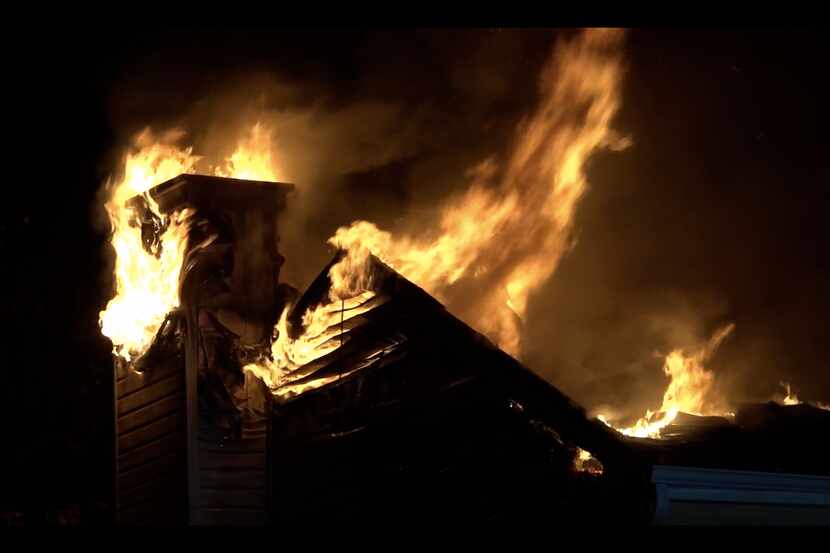 The fire, which is thought to have started in a furnace, spread to the attic. Firefighters...