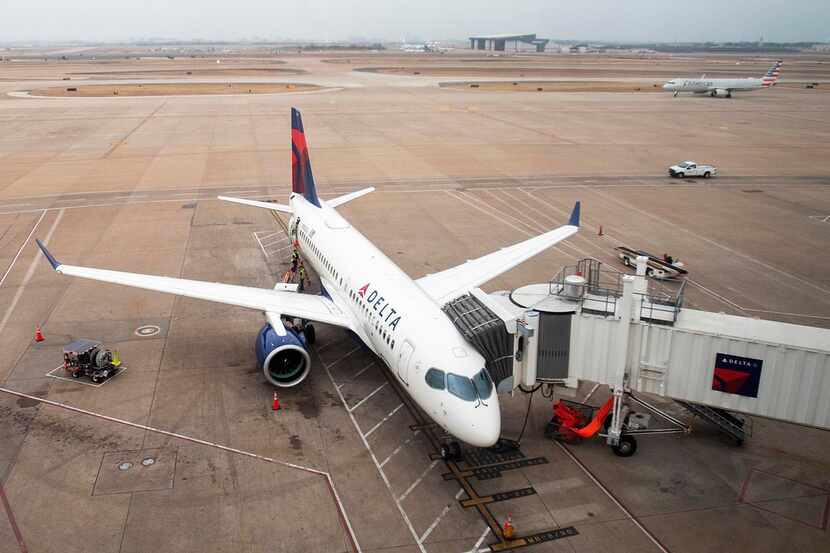 Delta Air Lines, which recently put its new Airbus A220-100 into service at DFW...