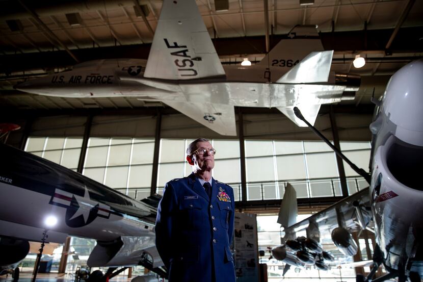 Retired U.S. Air Force Col. Ken Cordier visited the Frontiers of Flight Museum in Dallas on...