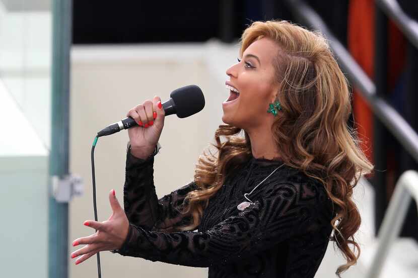 Beyonce admitted she lip-synced the national anthem at the inauguration, but says she'll...
