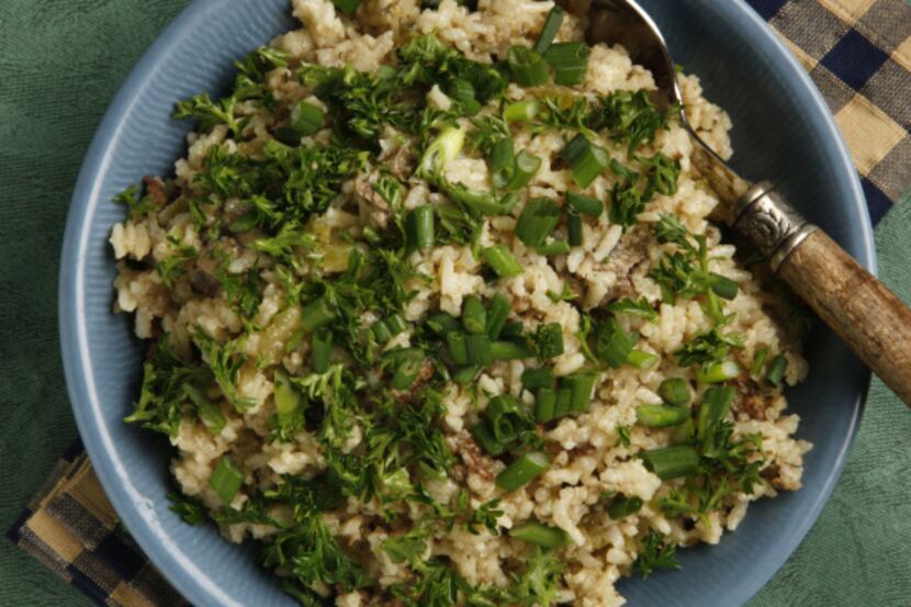 Lake Charles Dirty Rice features flecks of chicken liver, for those who want to baby-step...