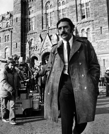 William Peter Blatty, author and now producer of the Warner Bros. film version of his...