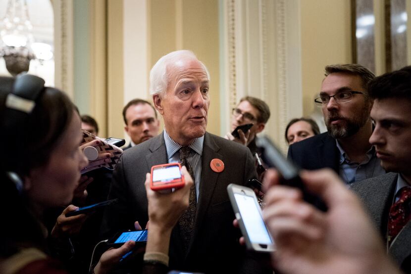 Texas Sen. John Cornyn has warned President Donald Trump against declaring a national...