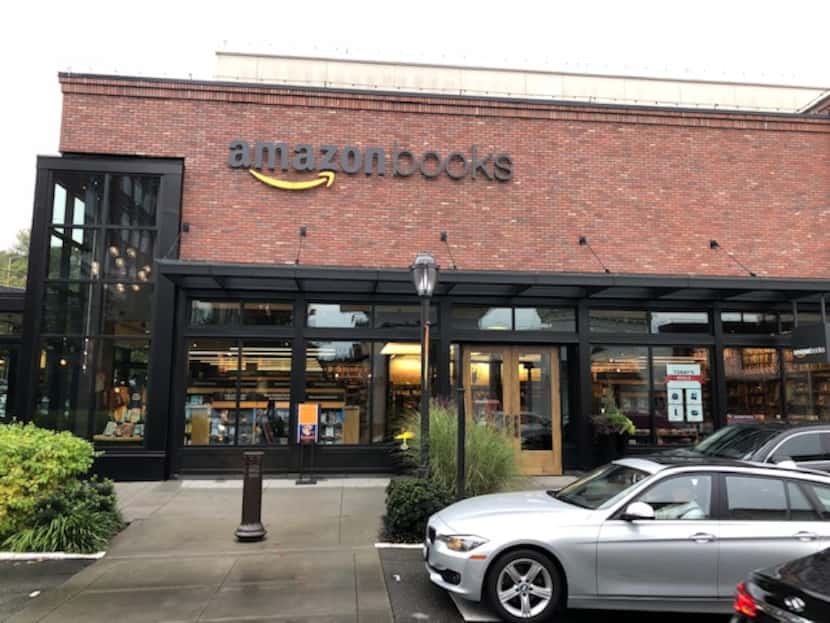 The first Amazon Books store in Seattle. One has opened in Austin, the only one in Texas.