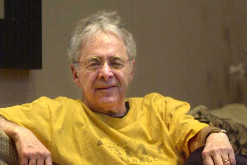In this Dec. 20, 2002 file photo, Chuck Barris, the man behind TV's "The Dating Game," poses...