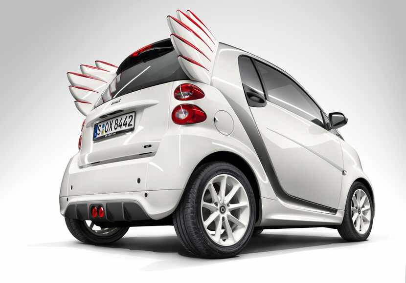 The Smart Fortwo Edition by Jeremy Scott. "I wanted to design something out of the ordinary,...