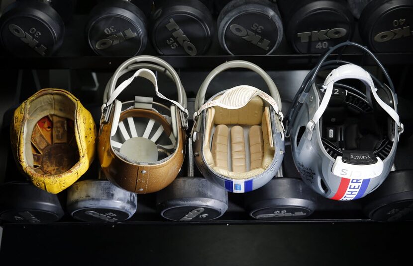 Roger Staubach has invested in VICIS, a new helmet (right) providing additional protection...