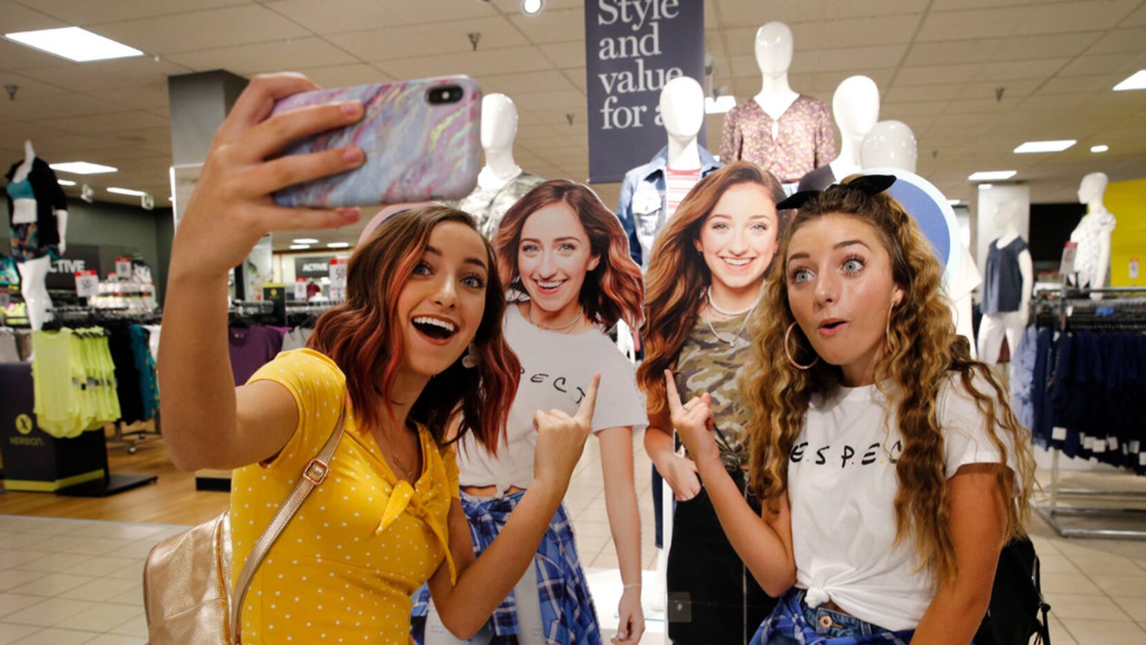 J.C. Penney turns to local  stars Brooklyn and Bailey