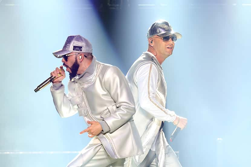 Wisin & Yandel estuvieron en mayo en el Toyota Music Factory de Irving.