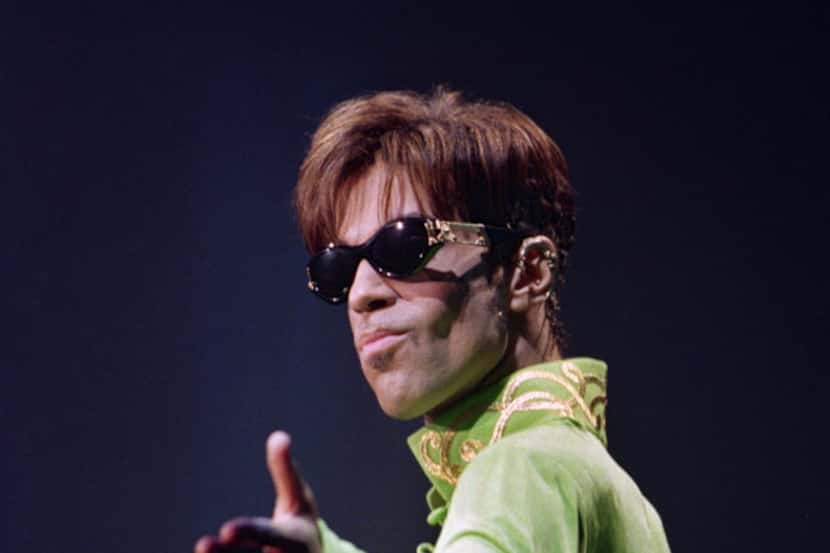 The Artist formerly known as Prince at his concert at Starplex on August 9, 1997.