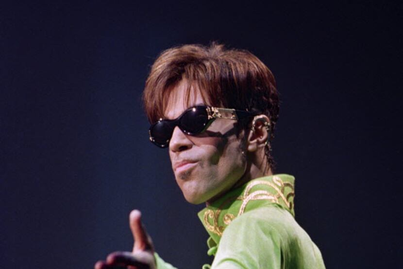 The Artist formerly known as Prince at his concert at Starplex on August 9, 1997.