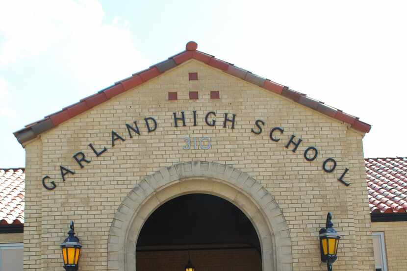 Garland High School is shown in this file image.