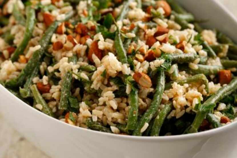 
Satisfy your Parisian palate with haricots verts, rice and toasted almonds, served cold....