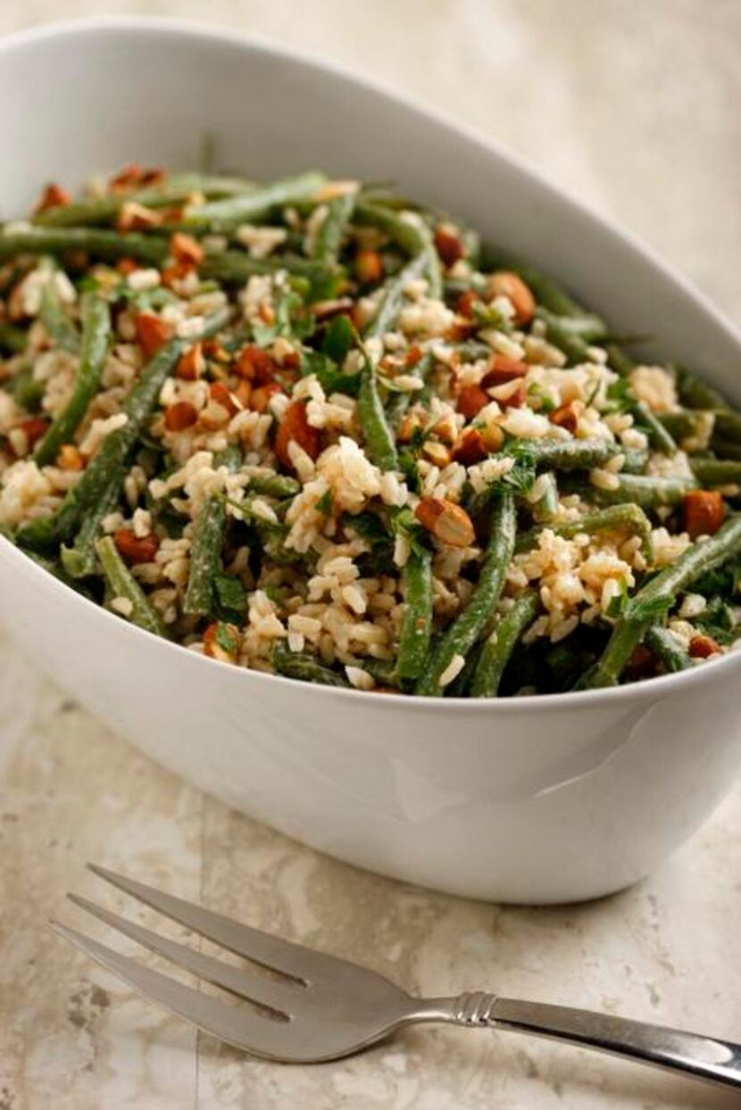 
Satisfy your Parisian palate with haricots verts, rice and toasted almonds, served cold....