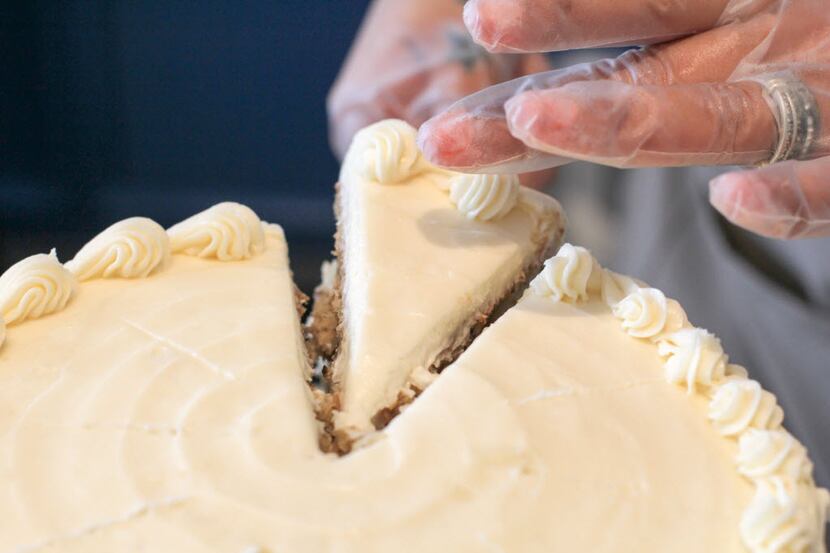 Italian Cream cake is one of the items offered at Cake Bar in Trinity Groves the newest...