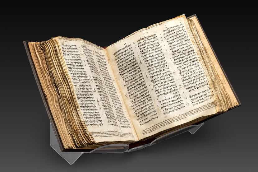 The earliest and most complete Hebrew Bible, the Codex Sassoon. Contributor Frederick Turner...