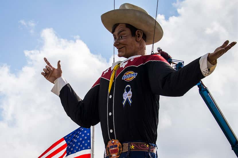 What could possibly be unfriendly about a city where you can be greeted by a 55-foot cowboy?