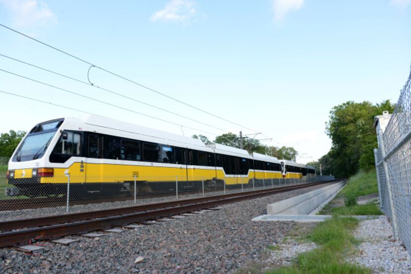The DART Blue Line, which backs up immediately to several lots in Dexham Estates, gives...