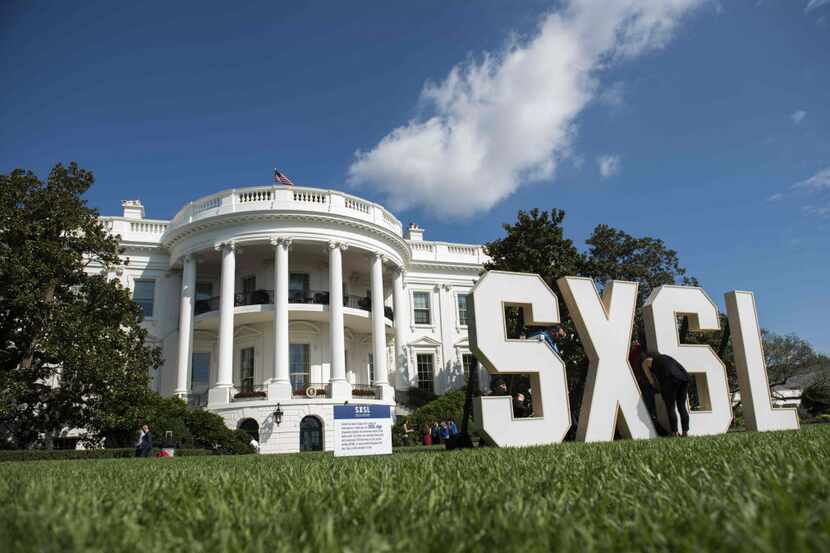 That's no mistake. The South by Southwest brand got the presidential treatment on Monday at...