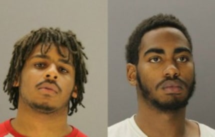  Nylon Hart (left) and Rashad Cox. (Dallas County Jail)