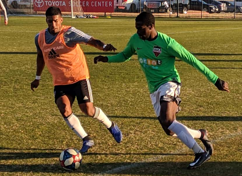 Santiago Mosquera takes on NTX Rayados. (1-30-19)