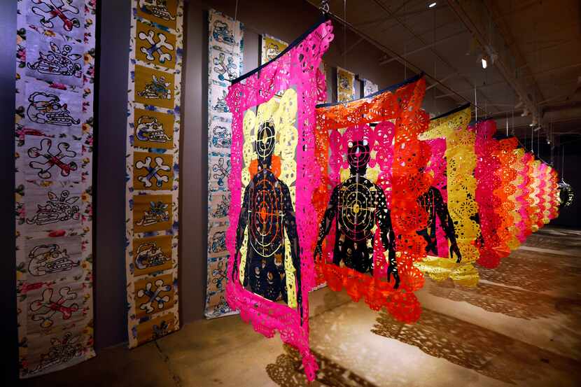 Betsabeé Romero's exhibition at Dallas’ Latino Arts Project for Día de Muertos pays homage...