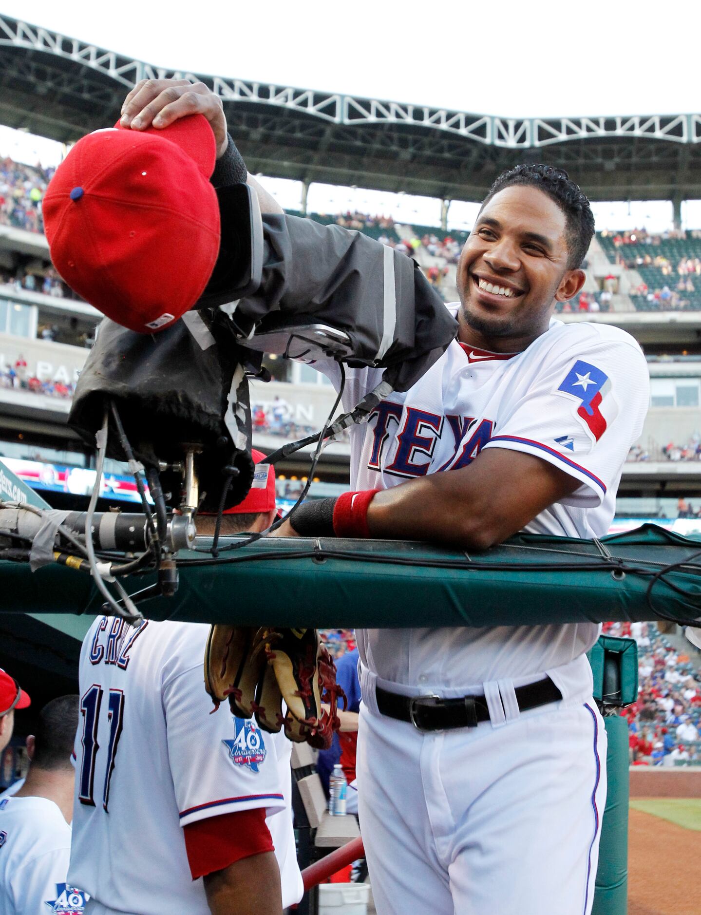 See some the best photos from Elvis Andrus' 12 seasons with the