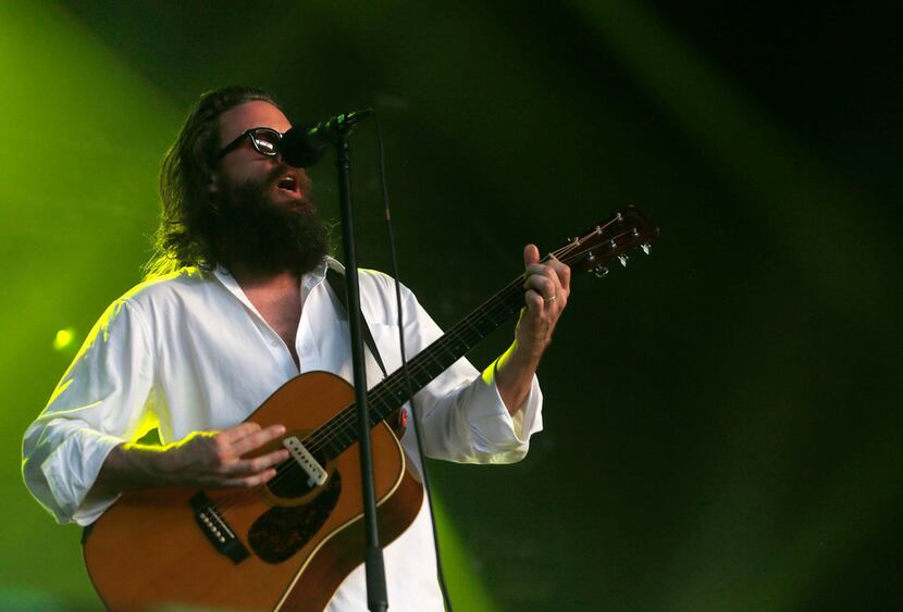 Father John Misty performs at Toyota Music Factory in Irving, Texas, on Thursday, June 27,...