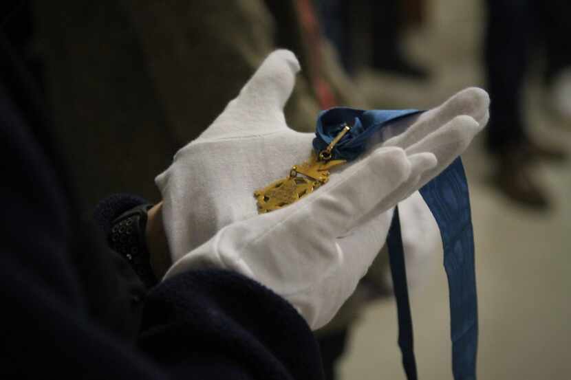 A soldier assigned to the 2nd Infantry Division Sustainment Brigade held a Medal of Honor...