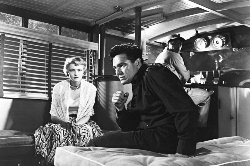 Patricia Neal, John Garfield and Juano Hernandez in "The Breaking Point"