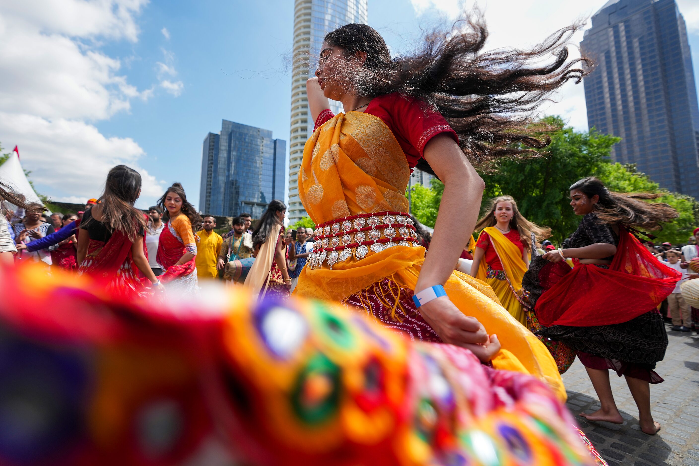 Dancers perform during the Festival of Joy on Saturday, April 15, 2023, in Dallas.