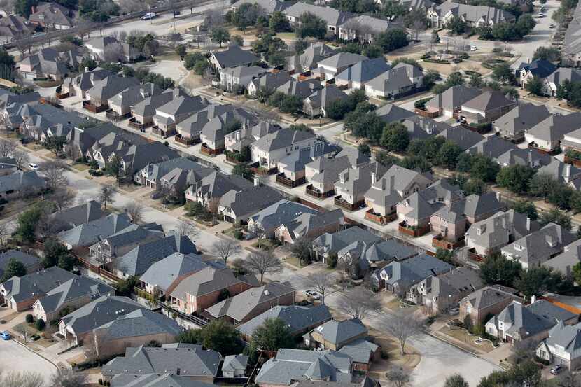 Homes in Frisco.
