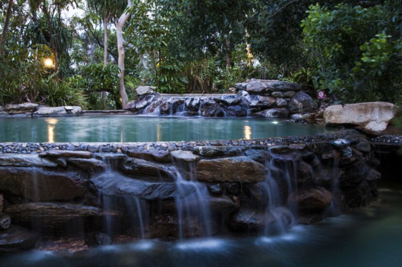 Like other Tropical North Queensland resorts, Thala Beach Lodge uses cloaking rocks to give...