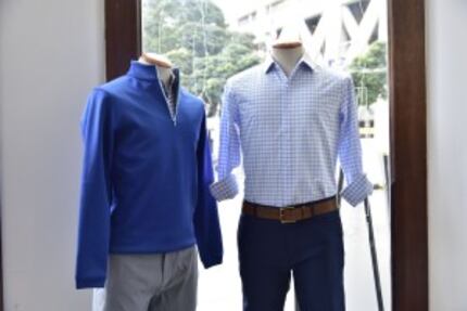  Mizzen+Main's signature product is a dress shirt made of sweat-wicking fabric that doesn't...