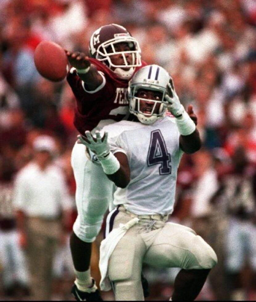 Second-team cornerbacks: Pat Thomas (22% of the vote); Ray Mickens (pictured, 11% of the vote)