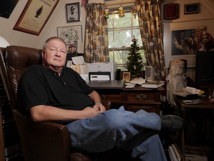 Fort Worth writer Jeff Guinn photographed at his home Friday September 6, 2013. He is the...