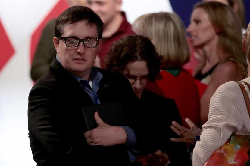 Philippe Reines, Senior Advisor to Secretary of State Hillary Clinton, looks on prior to the...