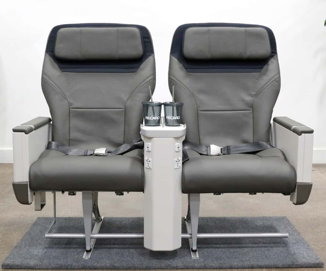 Recaro Aircraft Seating Americas unveiled new seats for Alaska Airlines on Tuesday, Sept....